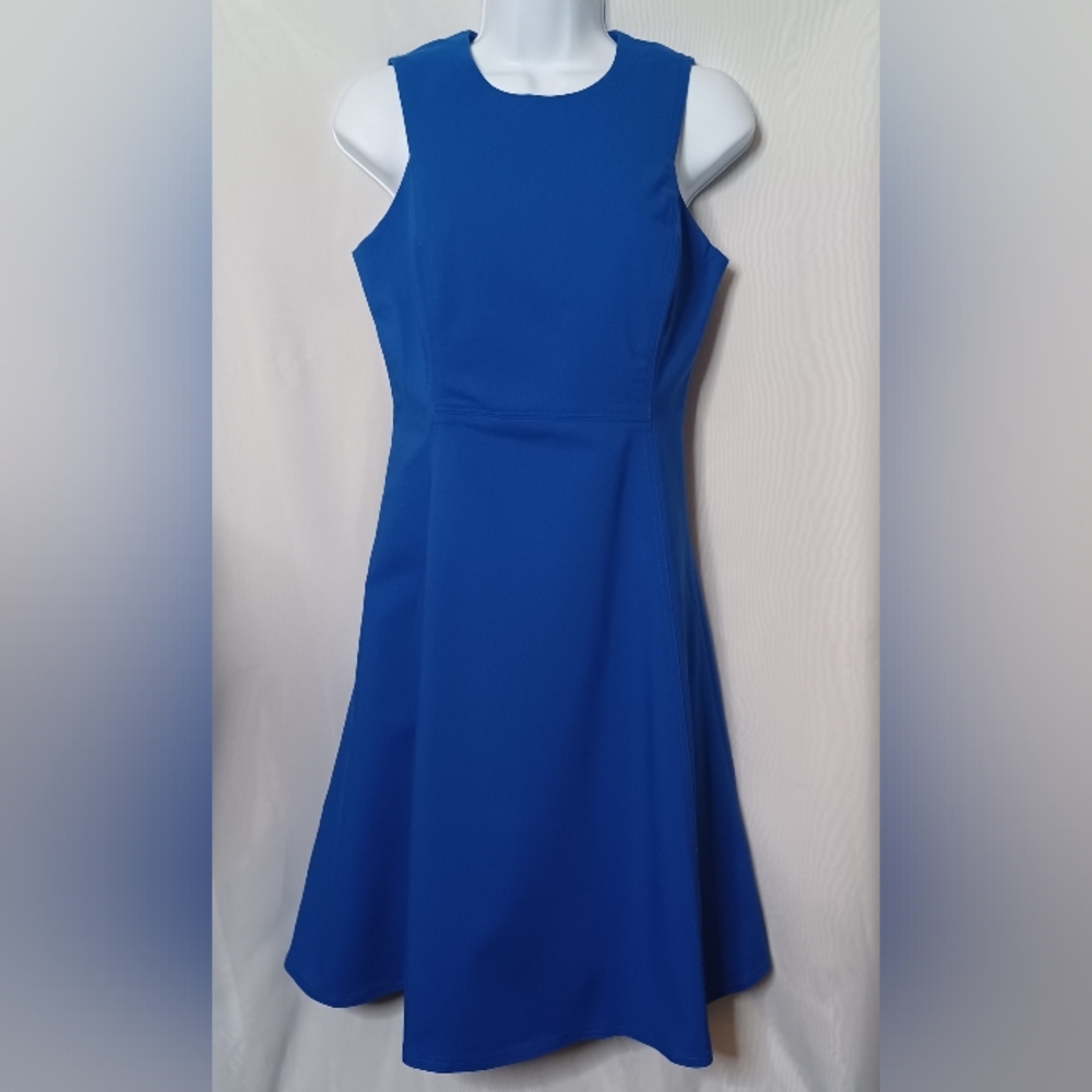 Calvin Klein Women's Sleeveless Fit and Flare Mini Dress. Size 2
